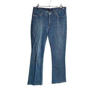 Karen Kane Bootcut Jeans 4 Women’s Stone Wash Gently Used [#0535]